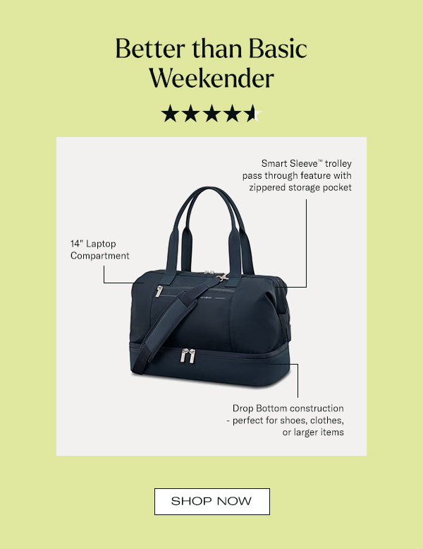 Shop Better Than Basic Weekender