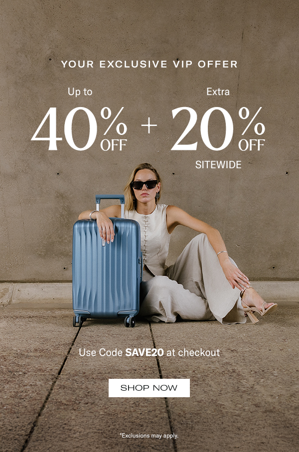 Shop Extra 10% Off with code SAVE20