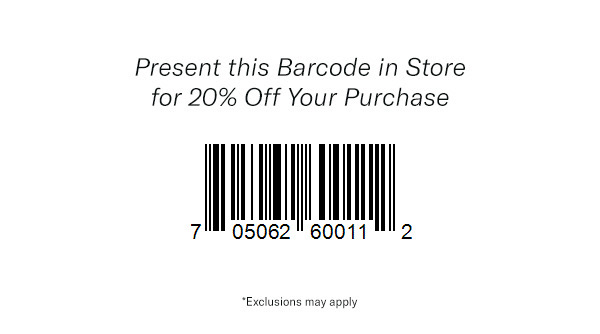 Scan Barcode in Store:
