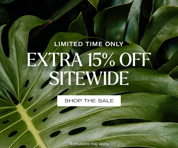Extra 15% Off Sitewide with code EXTRA15
