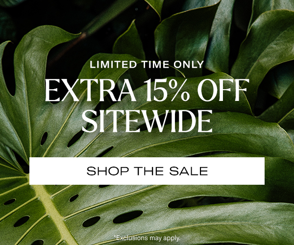 Extra 15% Off Sitewide with code EXTRA15
