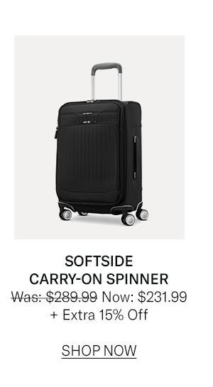 Softside Carry-On Spinner