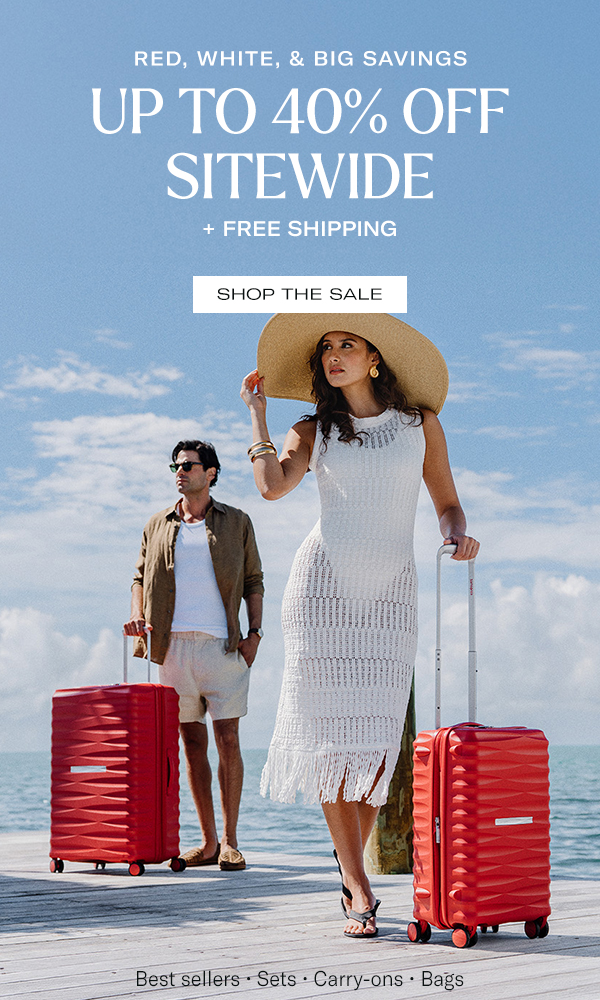 Up to 40% off Sitewide