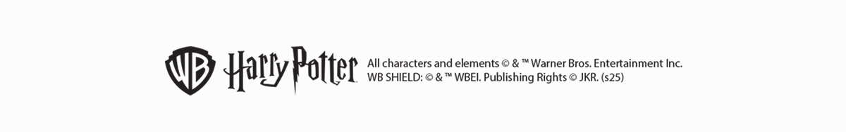 Harry Potter™ All characters and elements © & ™ Warner Bros. Entertainment Inc. WB SHIELD: © & ™ WBEI. Publishing Rights © JKR. (s25)