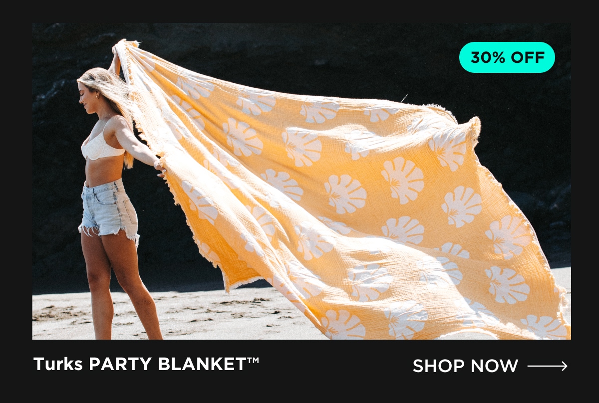 Turks PARTY BLANKET | Shop Now