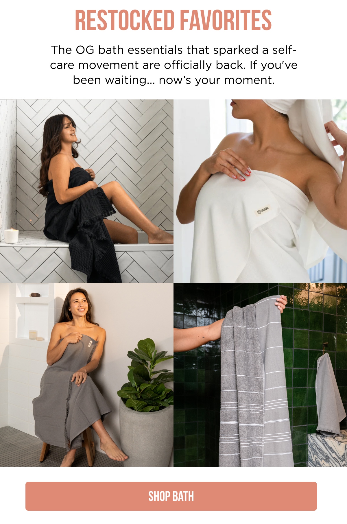 Restocked Favorites | Shop Now
