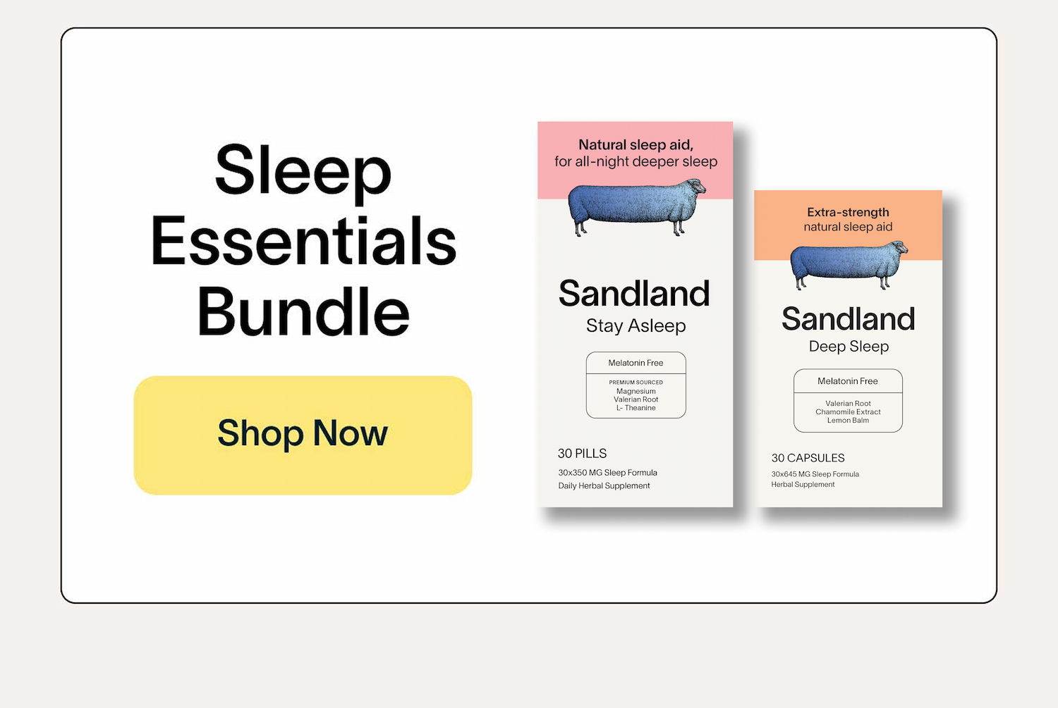 Sleep Essentials Bundle -- Shop Now