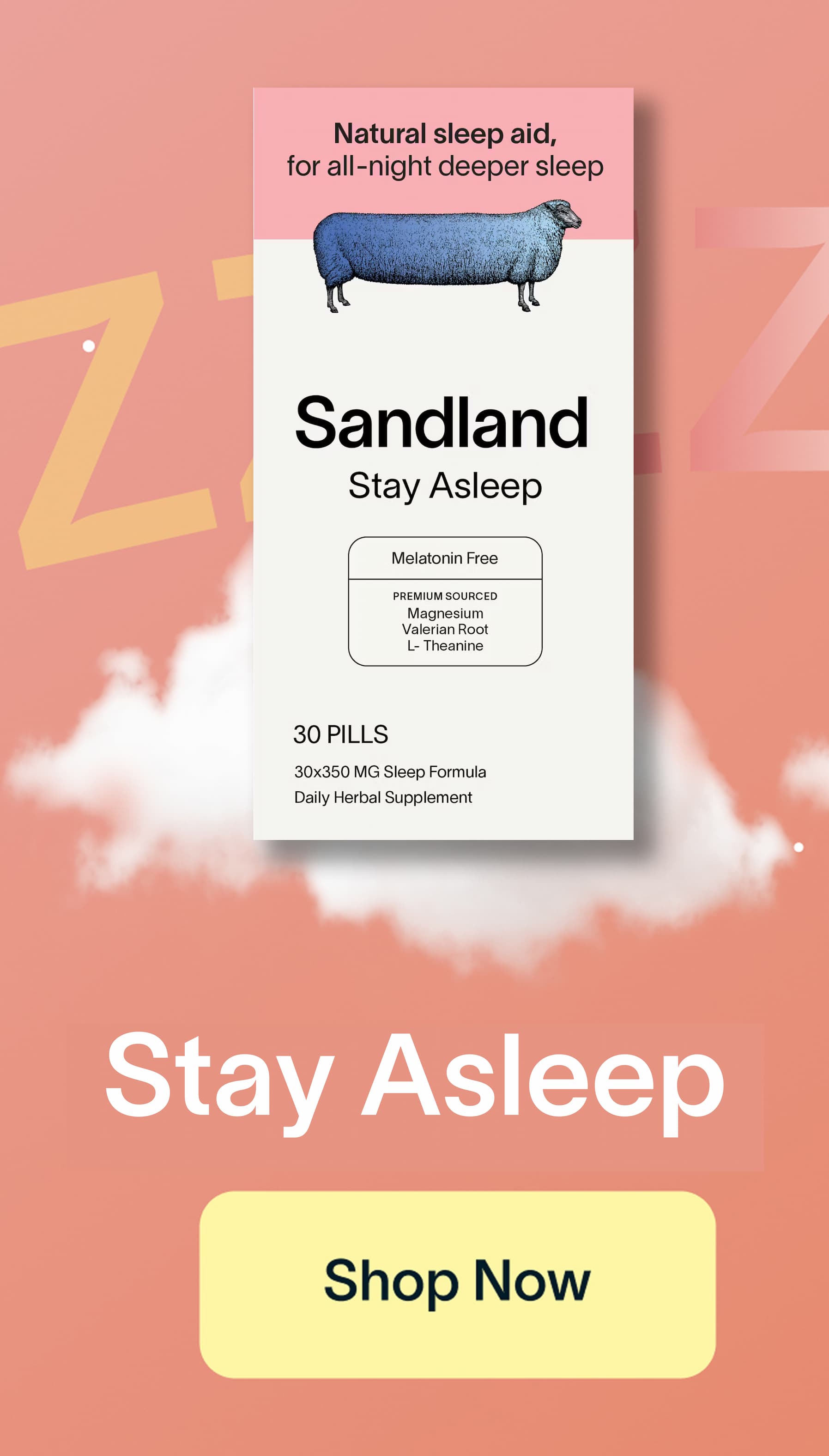 Fall Asleep. Shop Now,