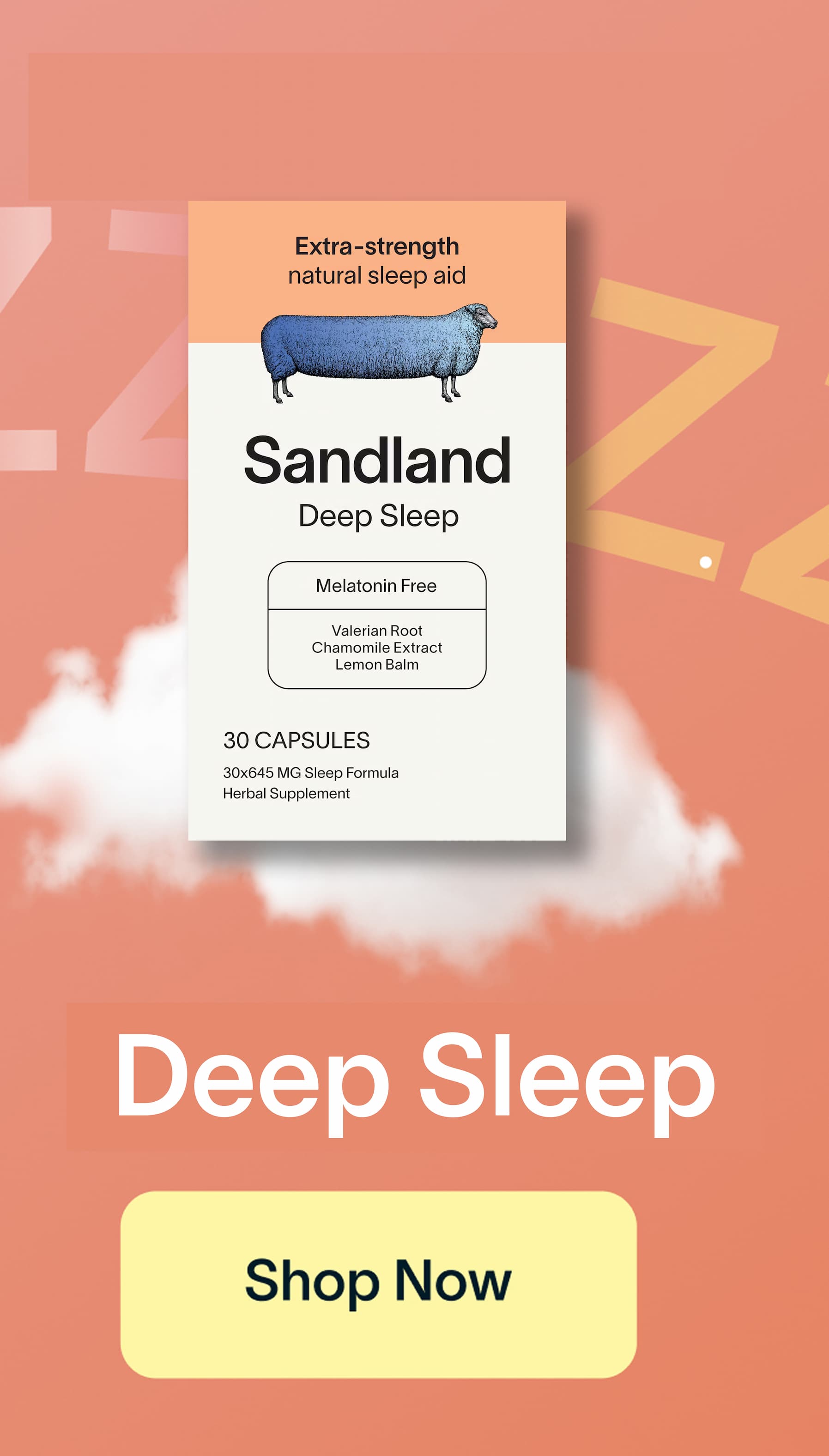 Stay Asleep. Shop Now.