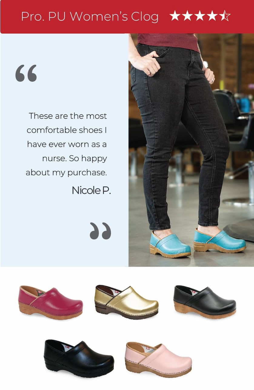  Sanita.com - The Original Danish Clog - Pro PU