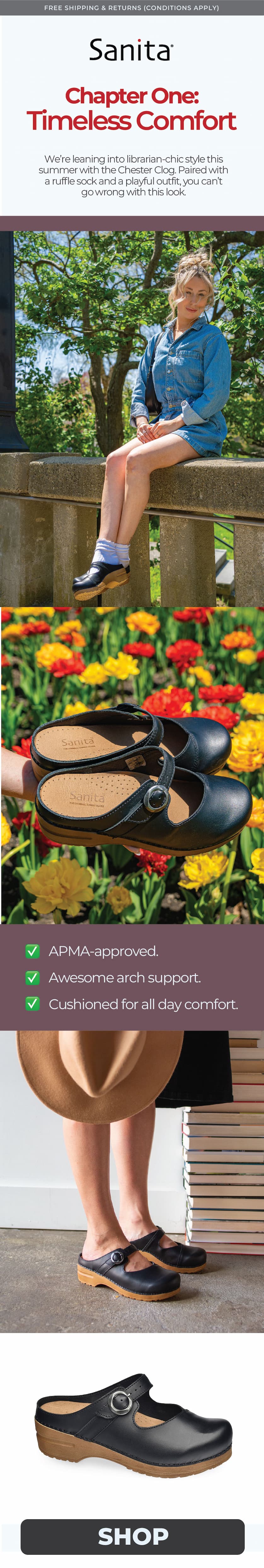  Sanita - Chester Clog for Women