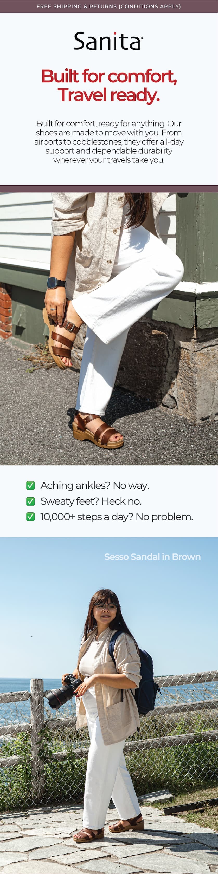  Sanita - Summer Travel Shoes