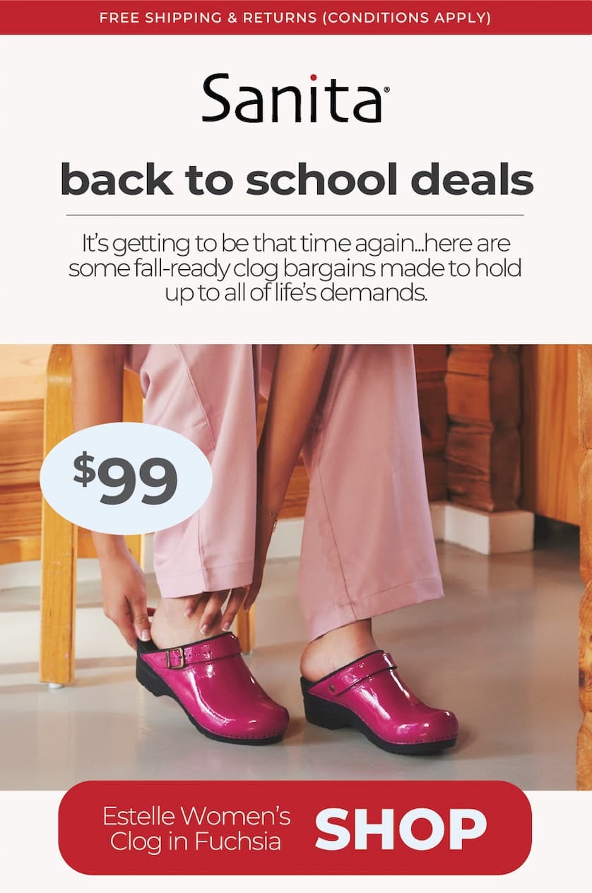  Sanita - The Original Danish Clog - Estelle Fuchsia
