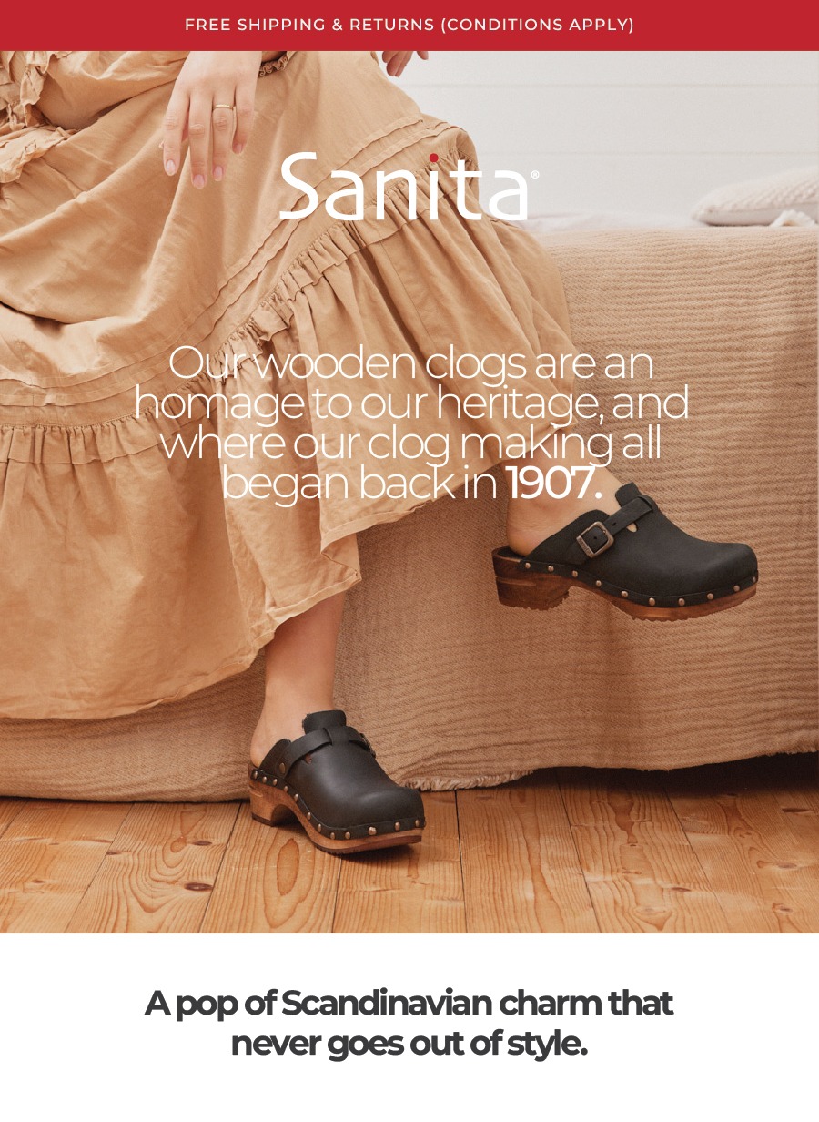  Sanita - The Original Danish Clog - Wood Clogs