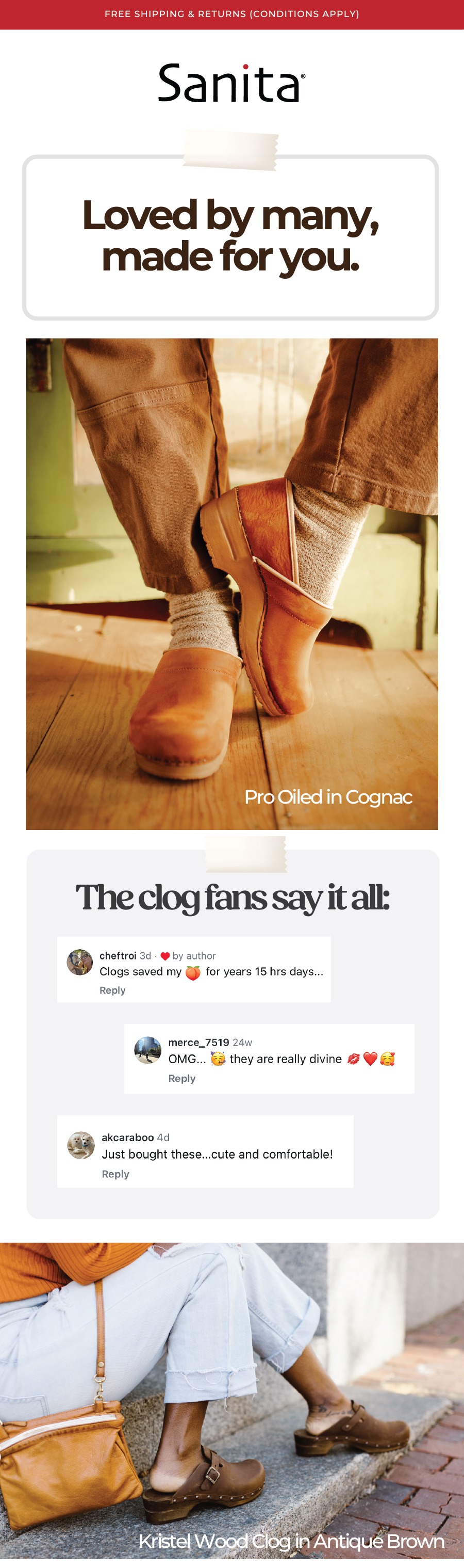 Sanita - The Original Danish Clog