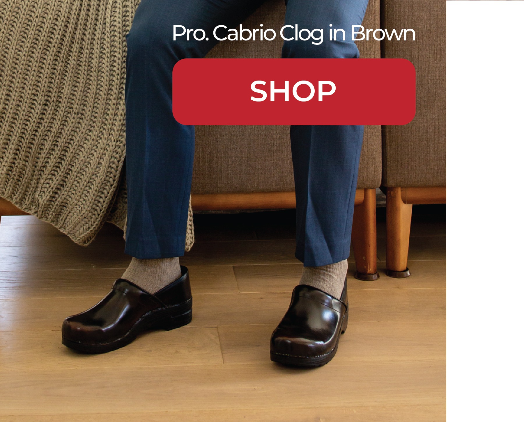 Sanita - The Original Danish Clog - Pro Cabrio Brown