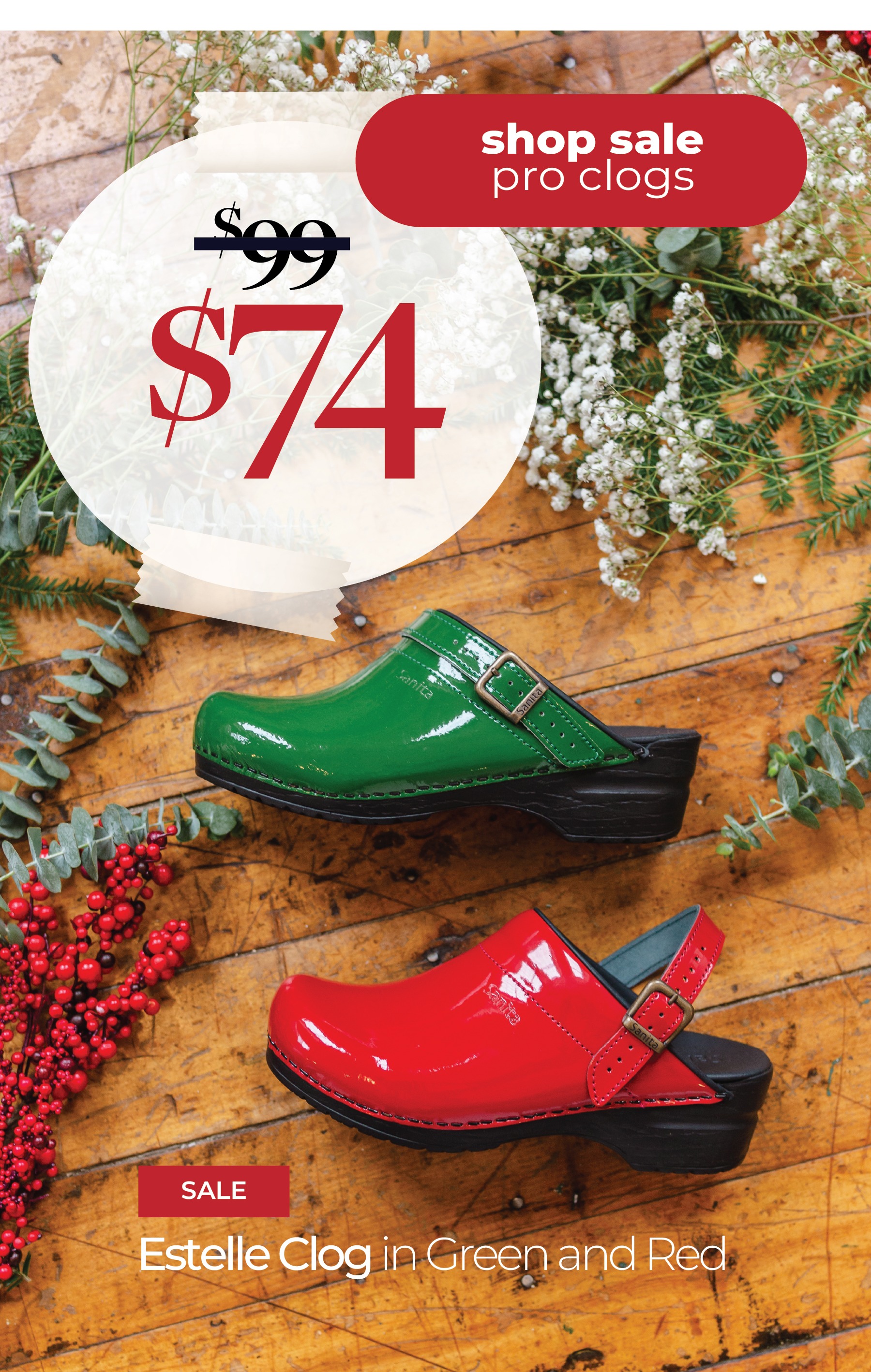 Sanita - The Original Danish Clog - Quality Craftsmanship Clogs Made in Europe - Black Friday Clogs
