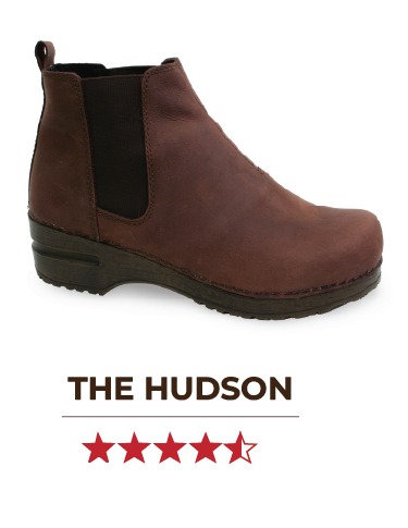 Hudson Chelsea Boot for Women - Comfortable Clogs and Boots for Casual, Work, Studio
