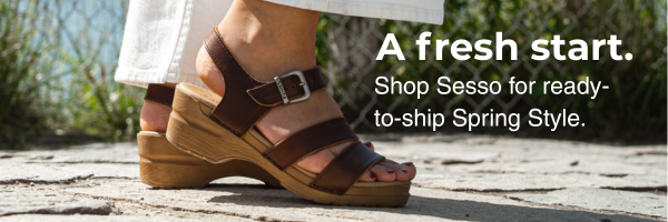 Shop Sesso sandals for ready-to-ship spring style.