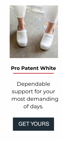 Pro Patent White - Dependable support for your most demanding of days. - GET YOURS
