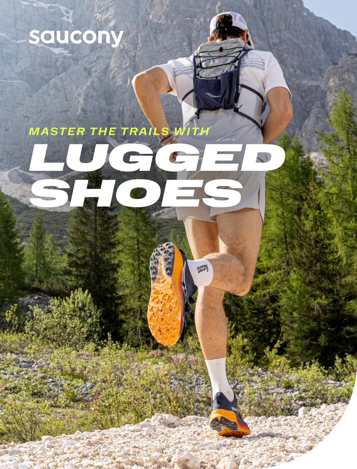 [saucony] Master the trails with Lugged Shoes