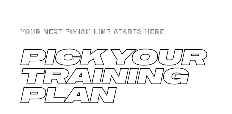 Saucony - Pick Your Training Plan