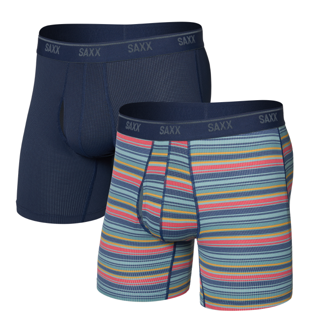Quest Quick Dry Mesh Boxer Brief 2-Pack
