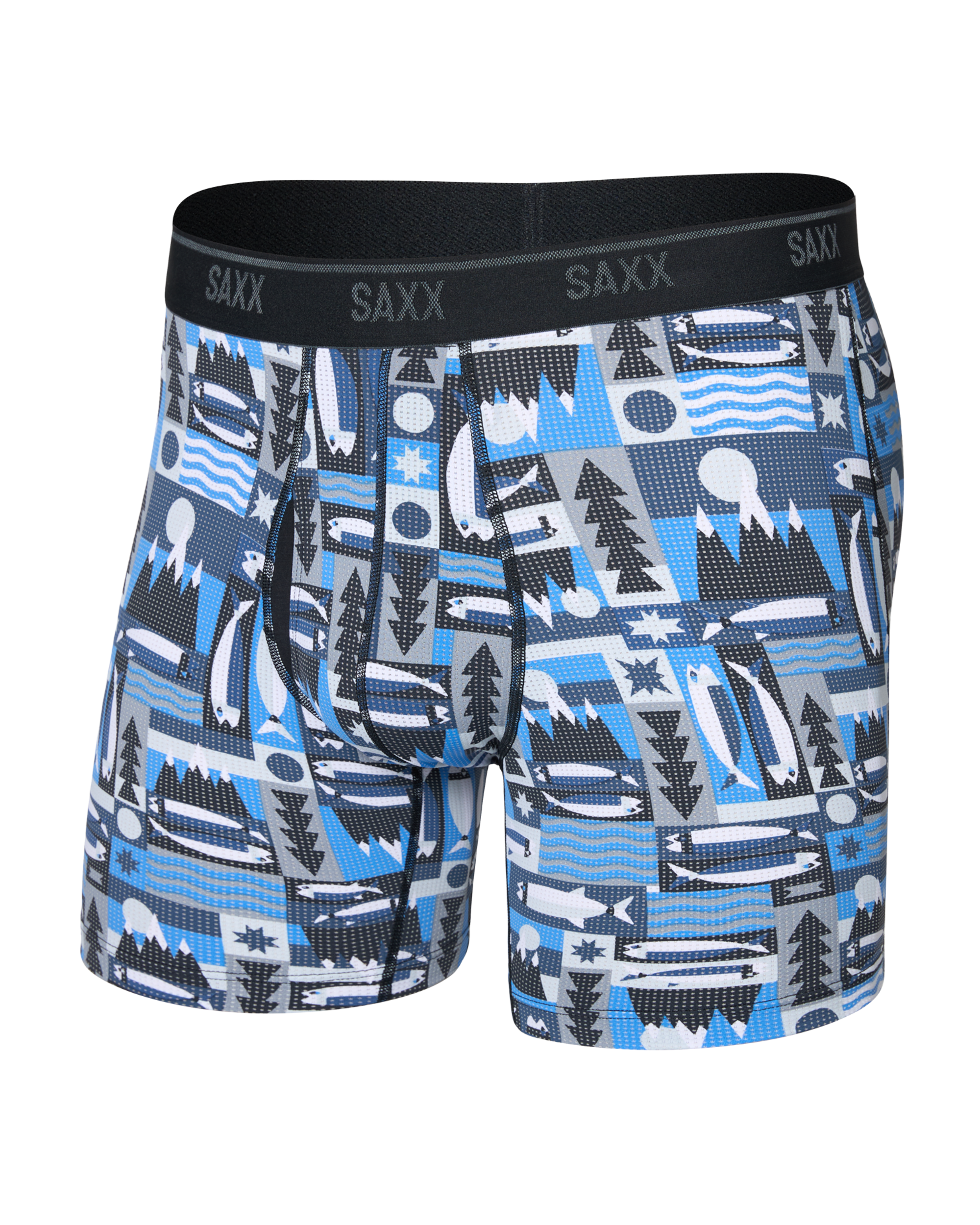 Quest Quick-Dry Mesh Boxer Brief
