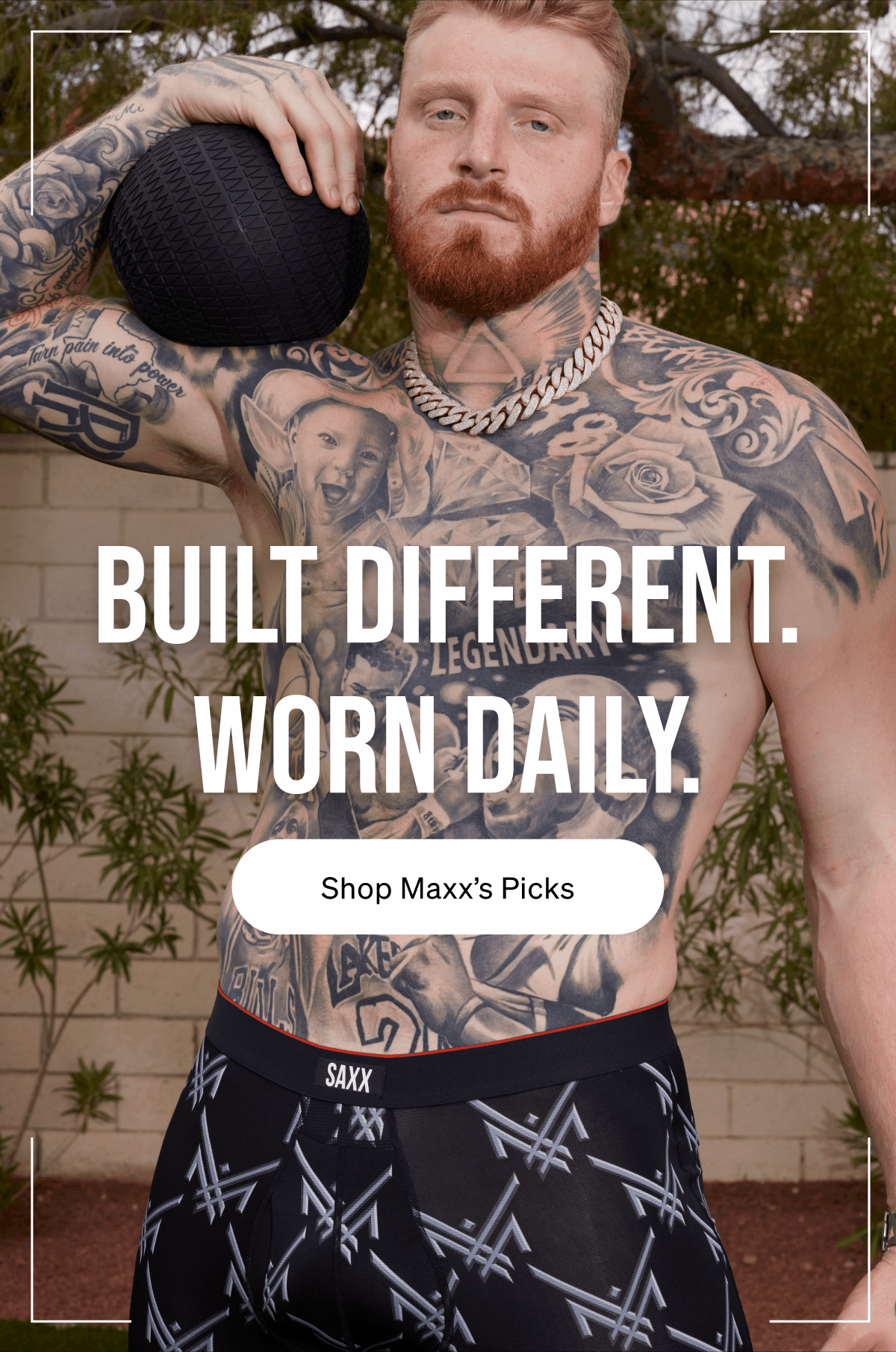 Built different. Worn daily.