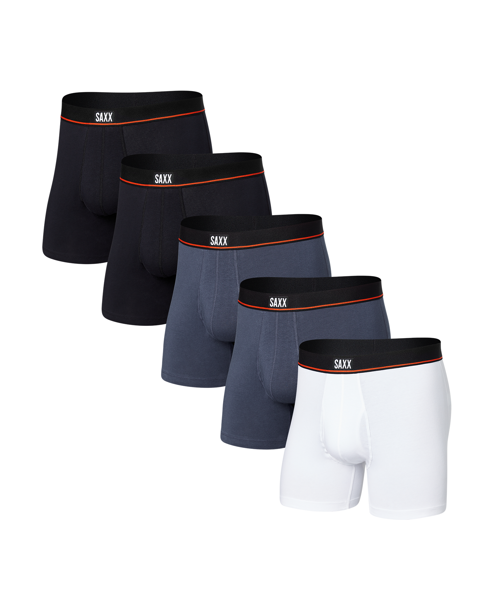 Non-Stop Stretch Cotton Boxer Brief 5-Pack
