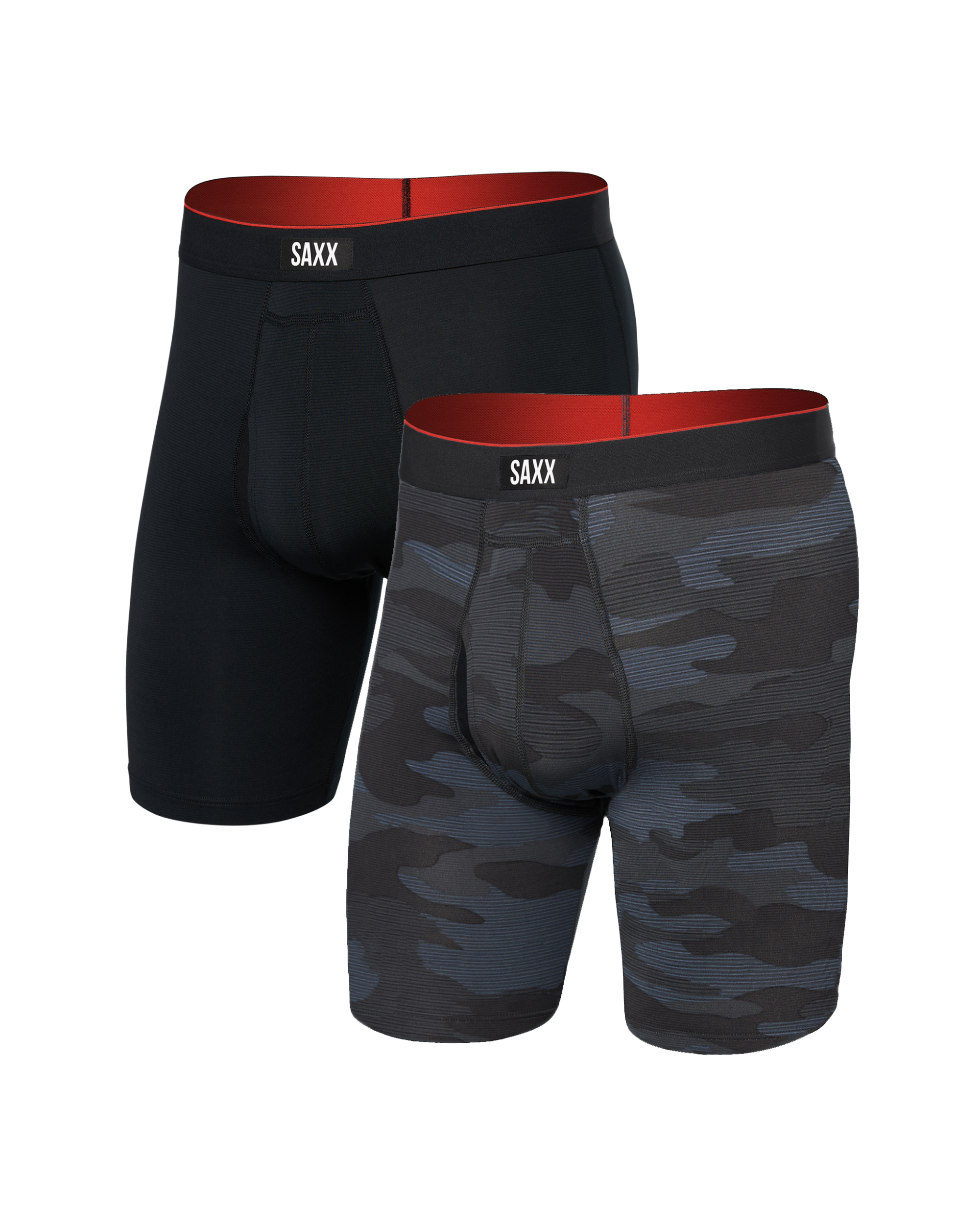 Multi-Sport Mesh Long Boxer Brief 2-Pack
