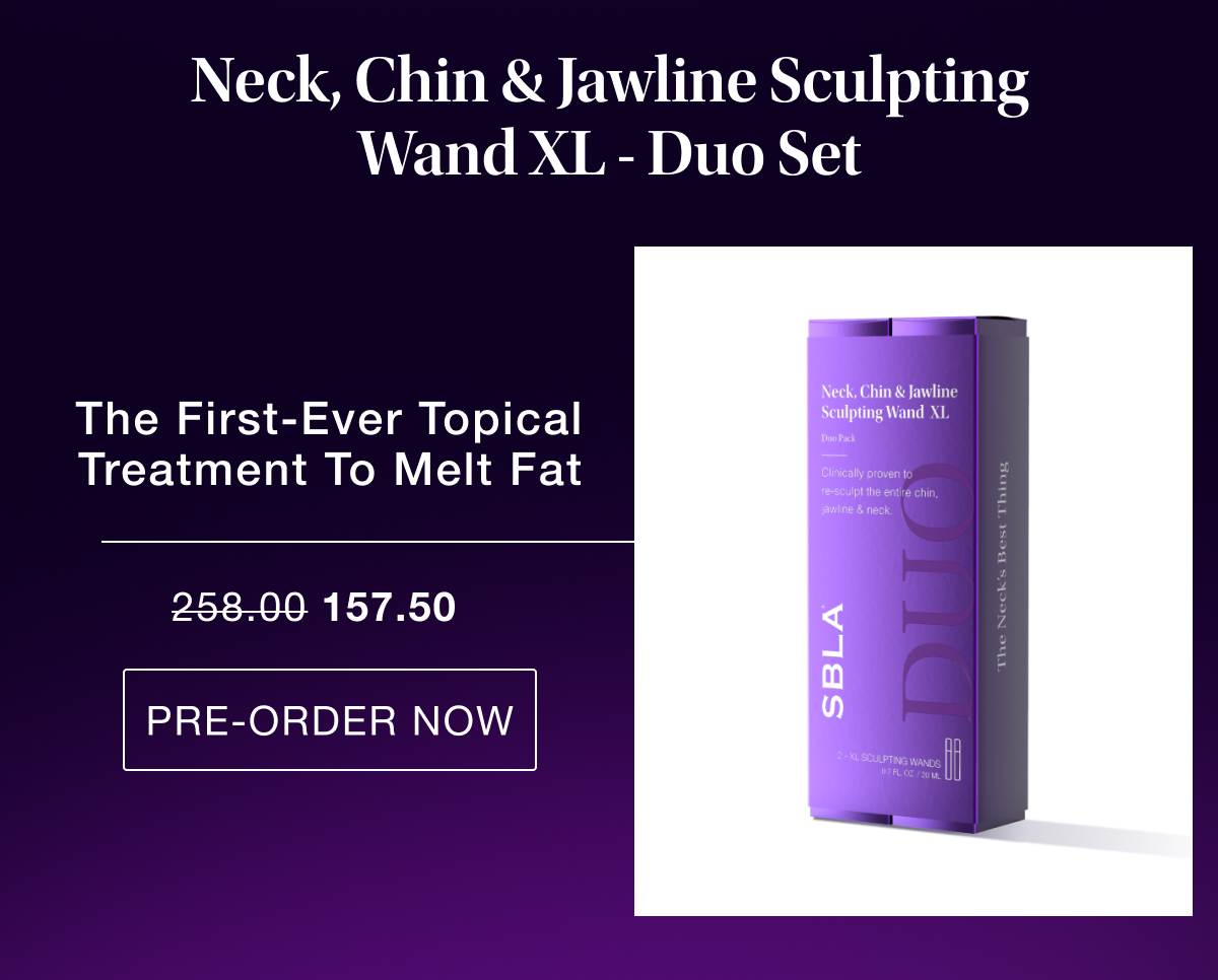 Neck, Chin & Jawline Sculpting Wand XL - Duo Set