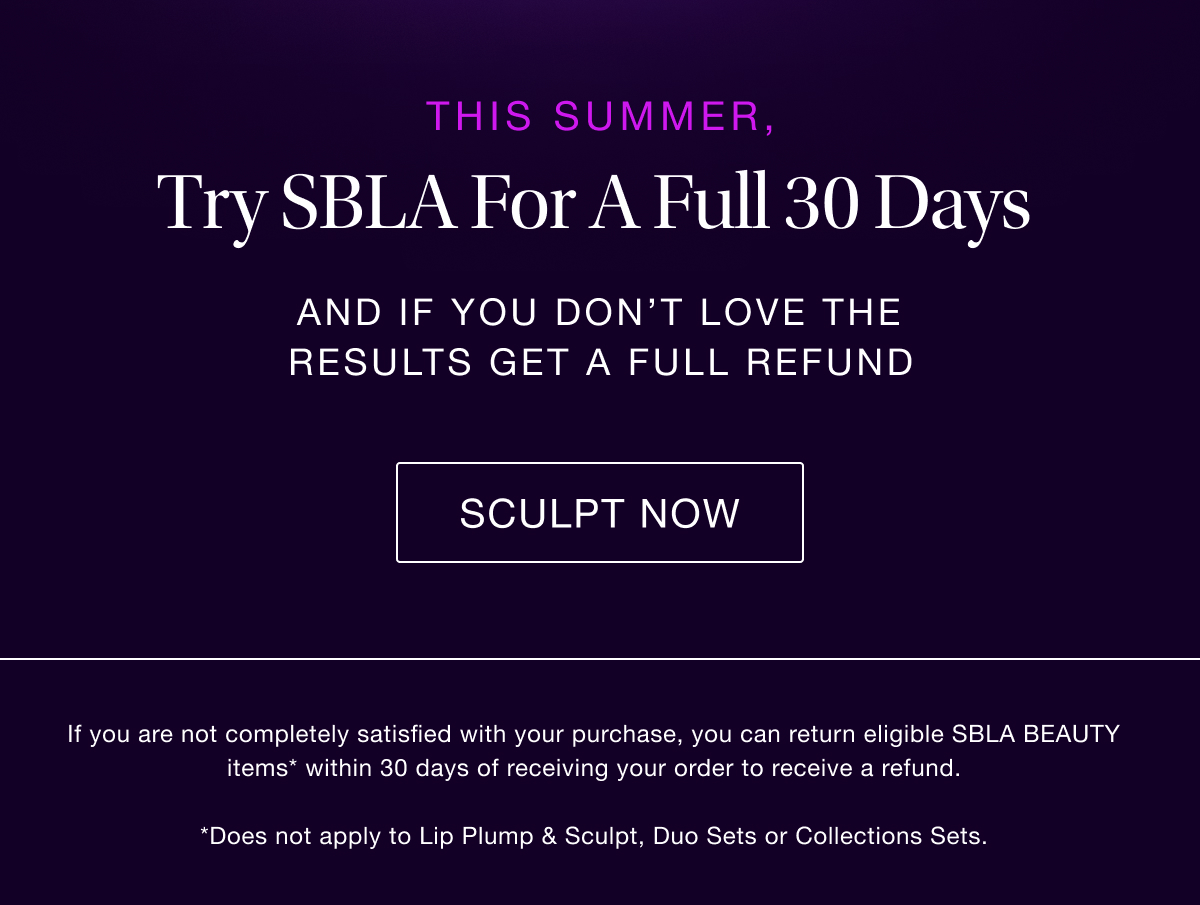 TRY SBLA FOR 3O DAYS