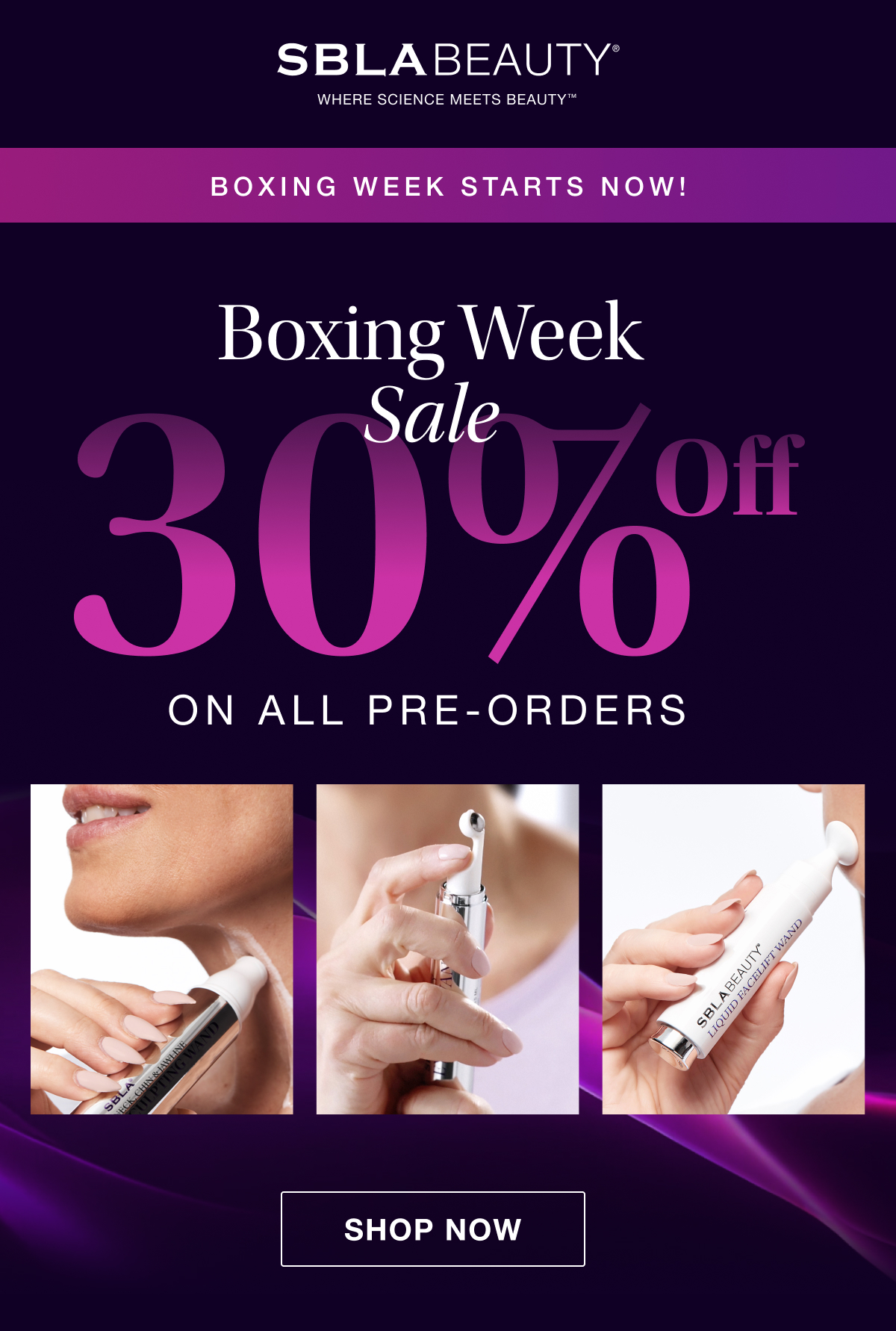 Boxing Week Sale 30% Off ON ALL PRE-ORDERS