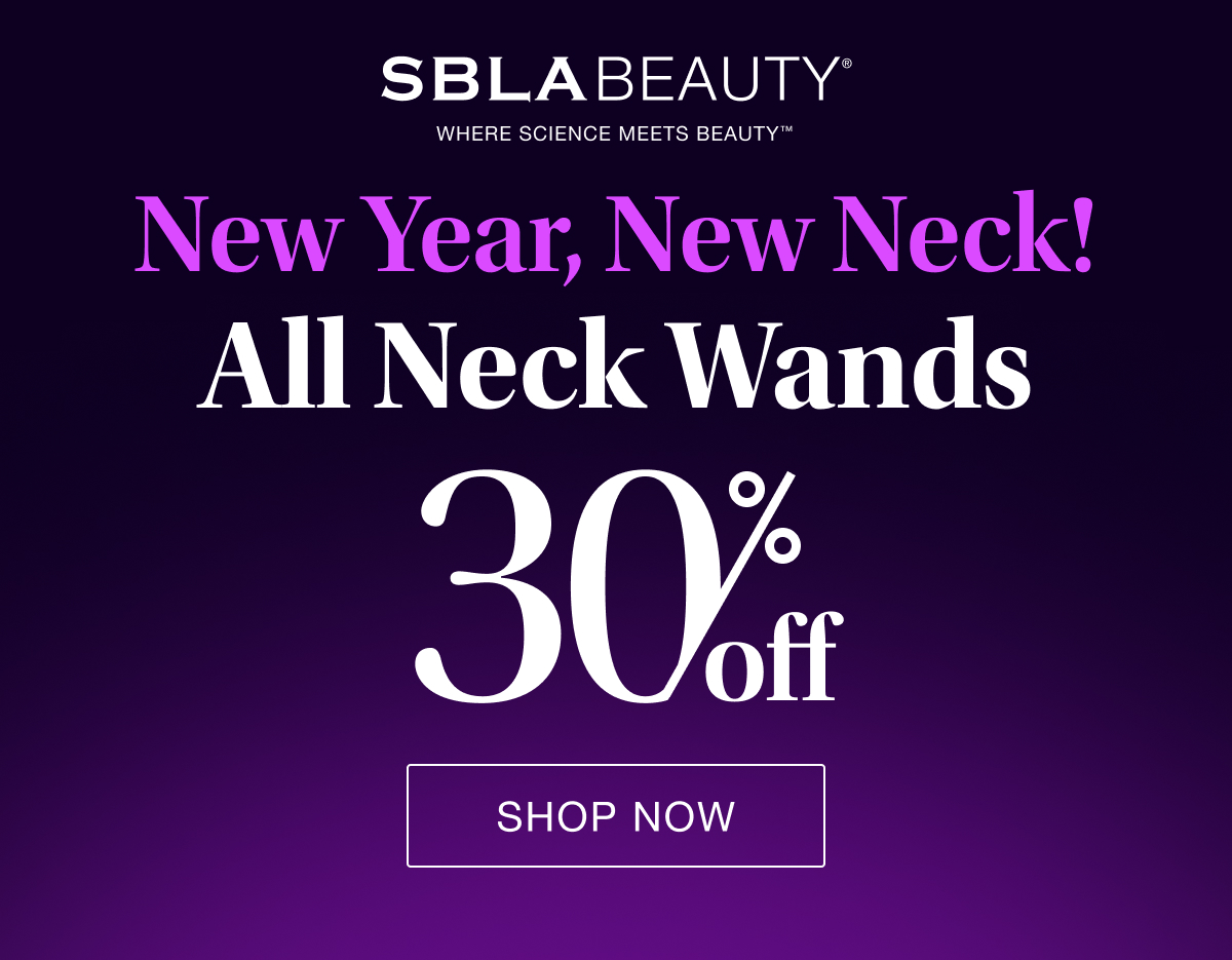 New Year New Neck 30% Off ON ALL PRE-ORDERS
