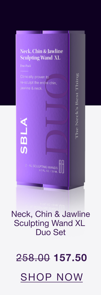 Neck, Chin & Jawline Sculpting Wand XL Duo Set