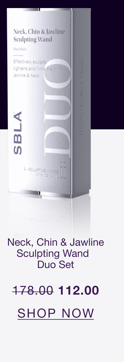 Neck, Chin & Jawline Sculpting Wand Duo Set