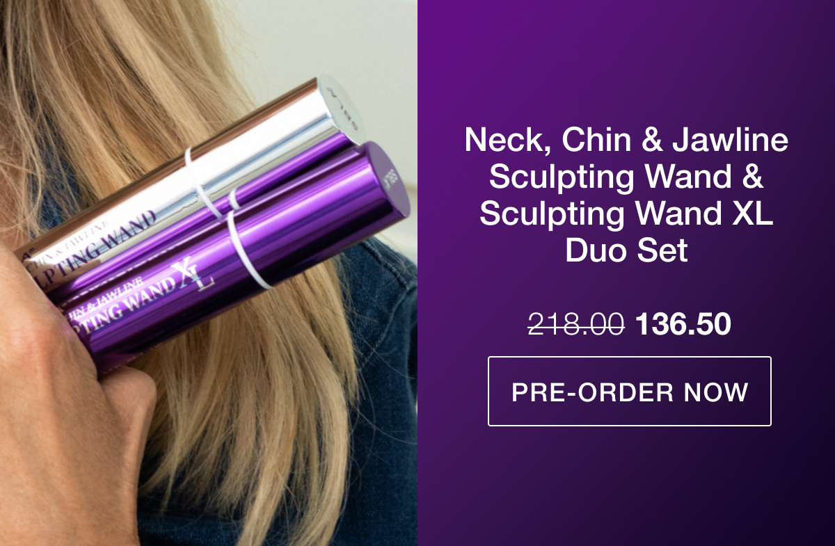 Neck, Chin & Jawline Sculpting Wand & Sculpting Wand XL - Duo Set