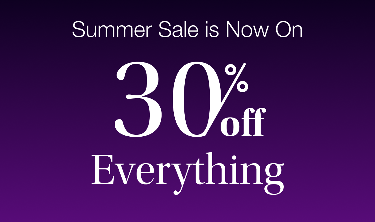 Summer Sale is Now On