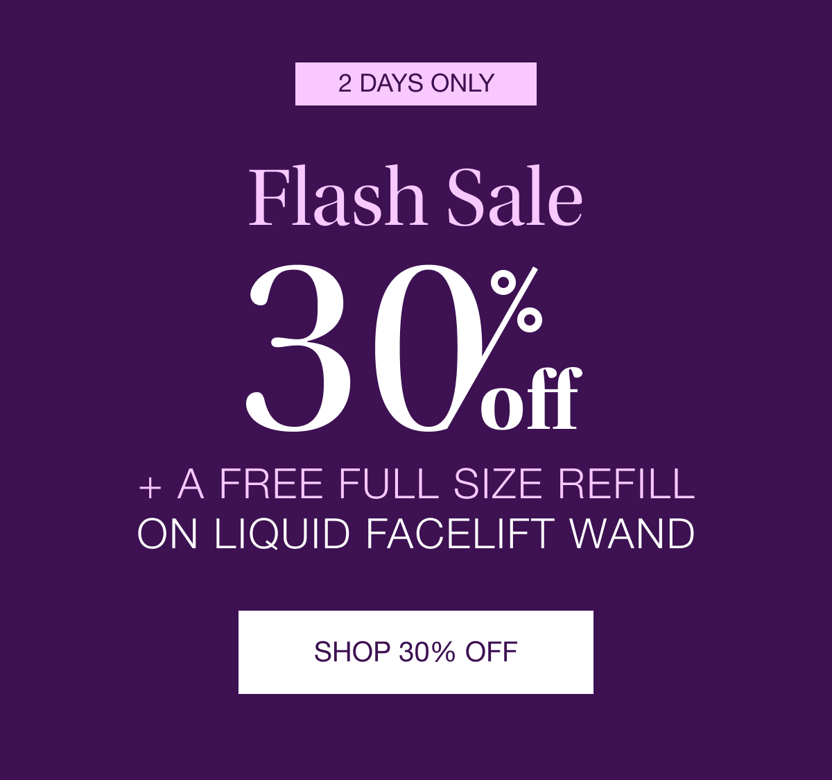 SHOP 30% OFF