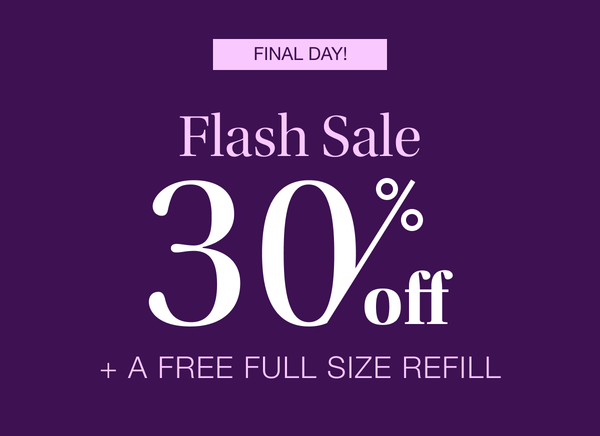 Flash Sale 30% Off