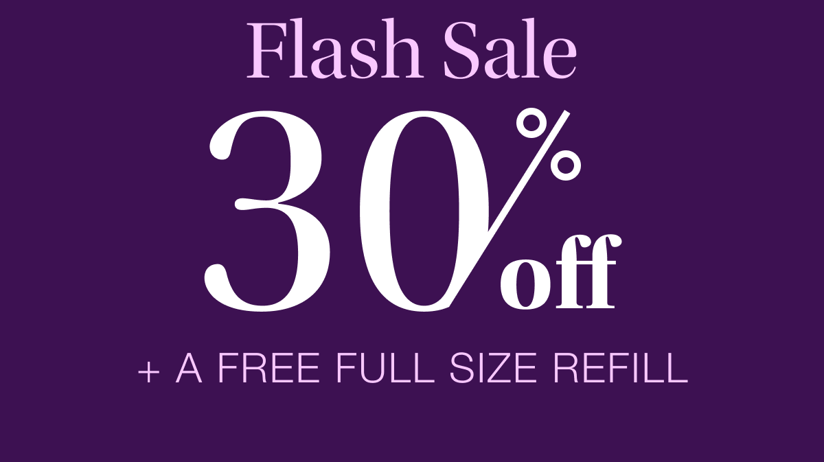 Flash Sale 30% Off