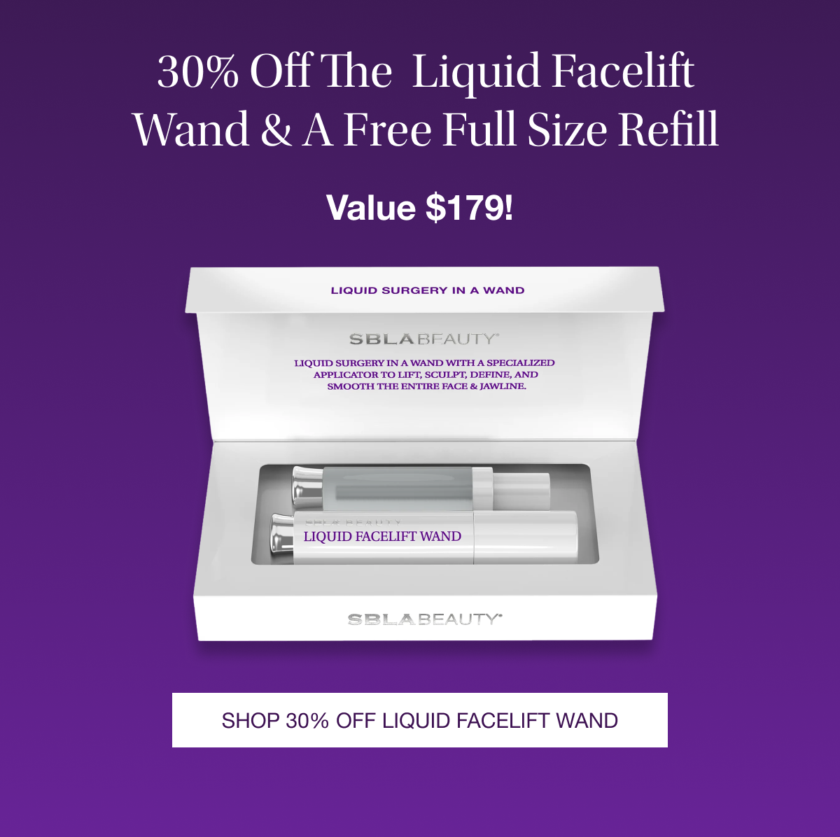 SHOP 30% OFF LIQUID FACELIFT WAND