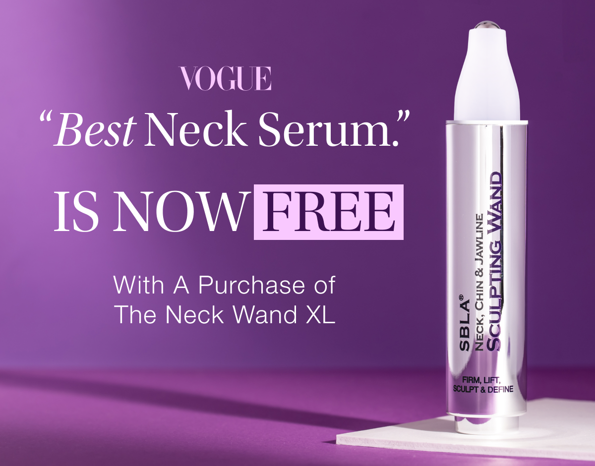 VOGUE "Best Neck Serum." IS NOW FREE
