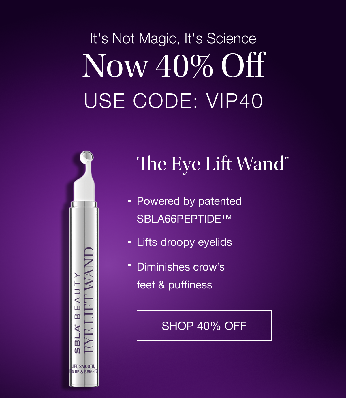 SHOP 40% OFF