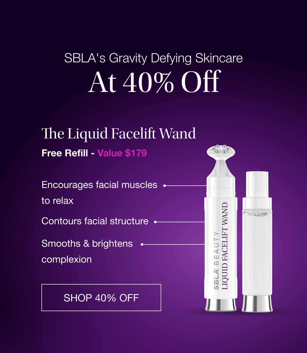 SHOP 40% OFF