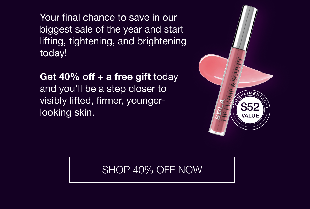 SHOP 40% OFF NOW