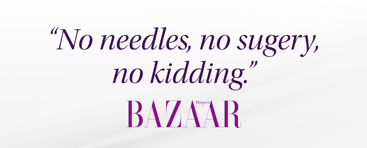 No needles, no surgery, no kidding