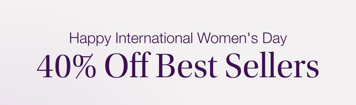40% Off Best Sellers