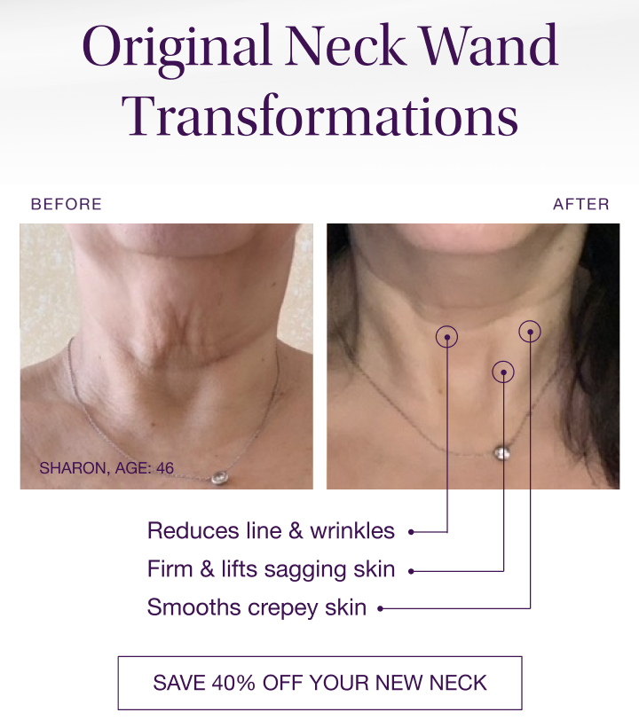 40% off neck wand 